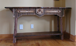 rustic table-rustic hall table-rustic sofa table